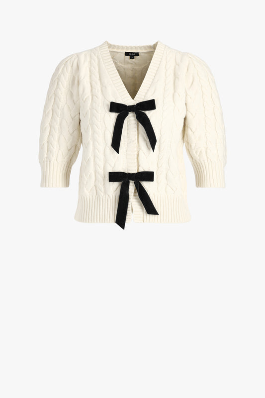 Sweater Clarissa in Ivory Cable