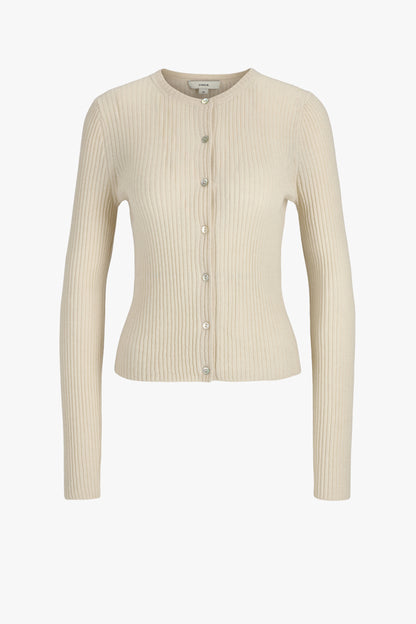 Cardigan Ribbed in Light SandVince - Anita Hass