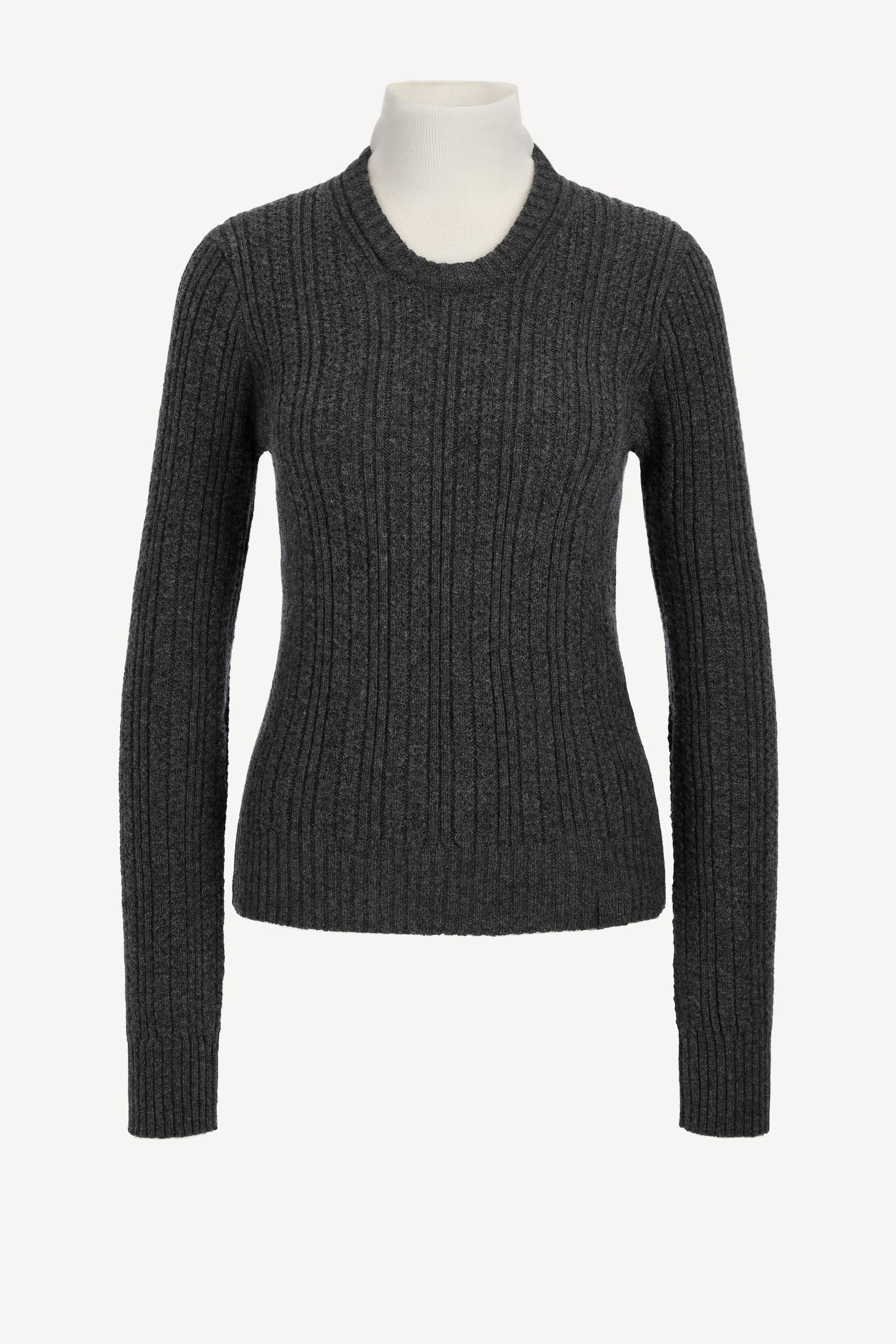 Pullover Double Layer in CharcoalVictoria Beckham - Anita Hass