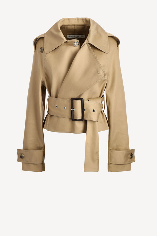 Jacke Wrap Front in BeigeJW Anderson - Anita Hass