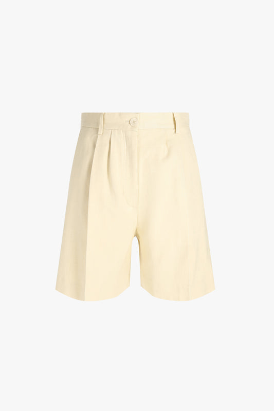 Brice shorts in butter yellow