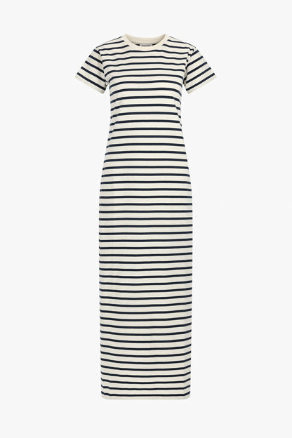 Kleid Wynne in Navy StripesAnine Bing - Anita Hass