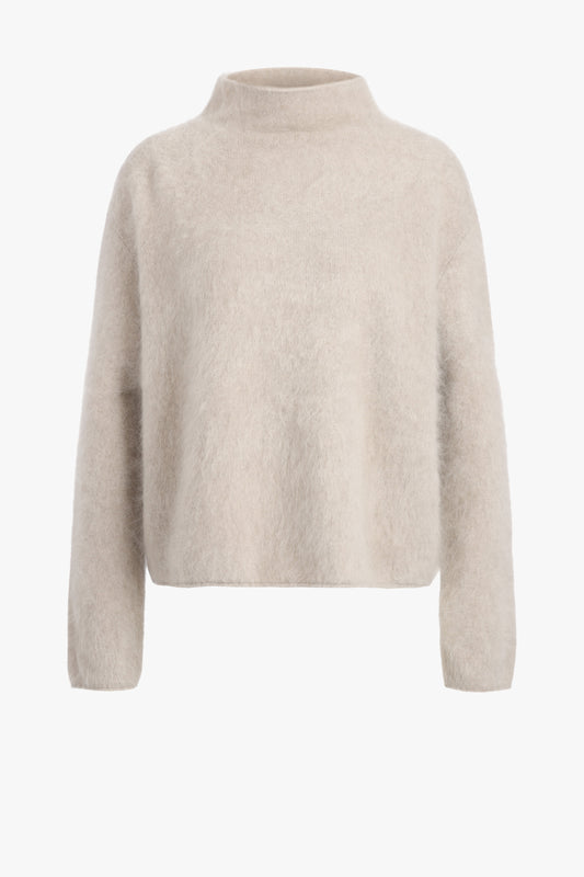 Sandy sweater in sand brushed