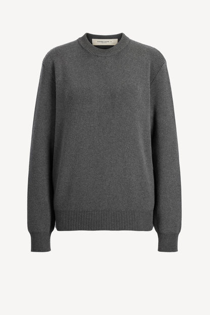 Pullover Boyfriend in Dark Grey MelangeGolden Goose - Anita Hass