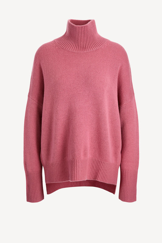 Heidi sweater in rose pink
