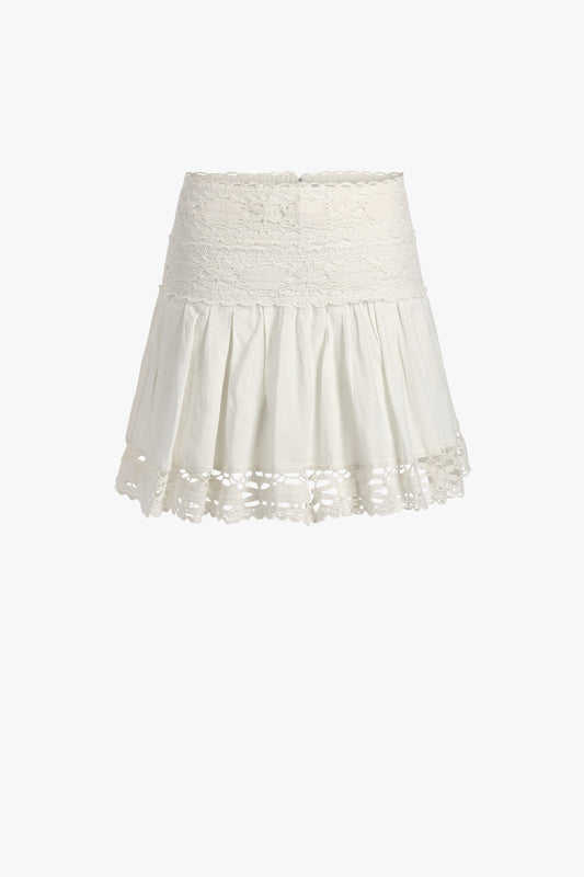 Violana skirt in white