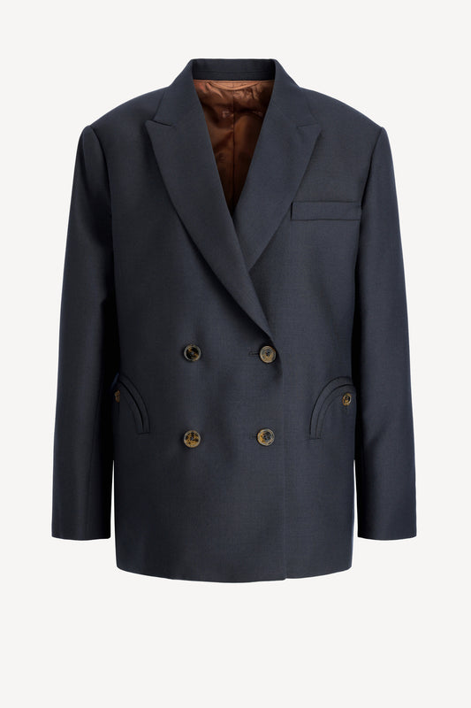 Blazer Nightbreak in Alcanara NavyBlazé Milano - Anita Hass