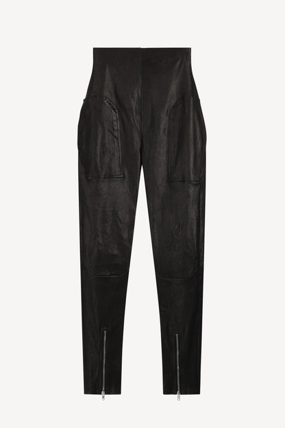 Lederleggings Dirt in SchwarzRick Owens - Anita Hass