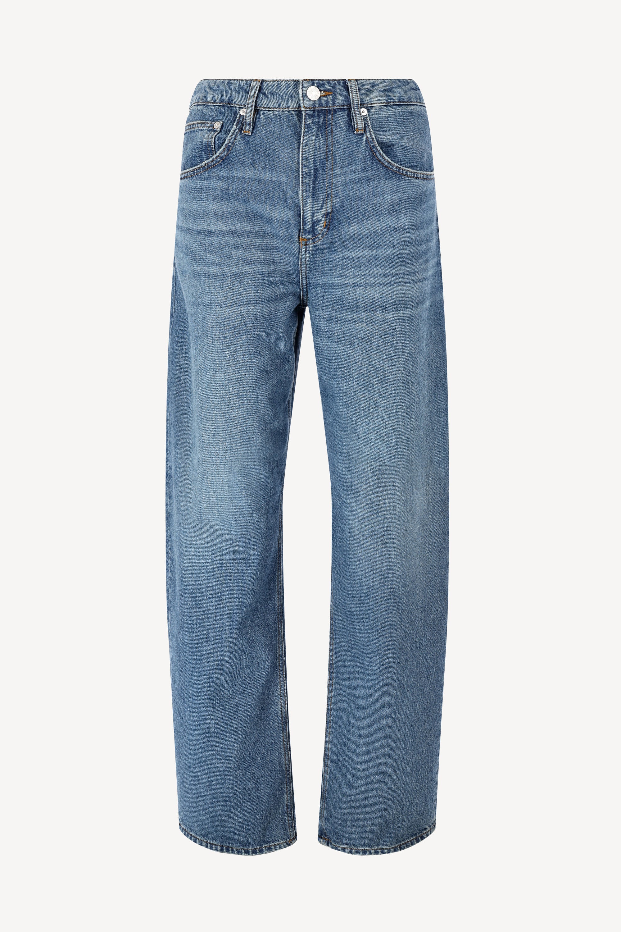 Jeans Long Barrel in Caramia – anitahass.com