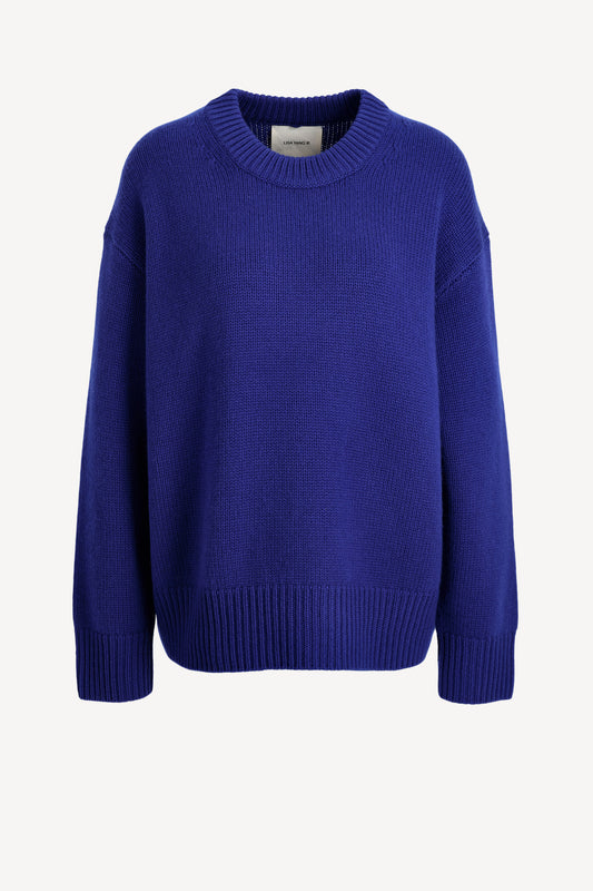 Renske sweater in bright indigo