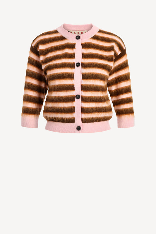 Kurzer Cardigan in Pink GummyMarni - Anita Hass