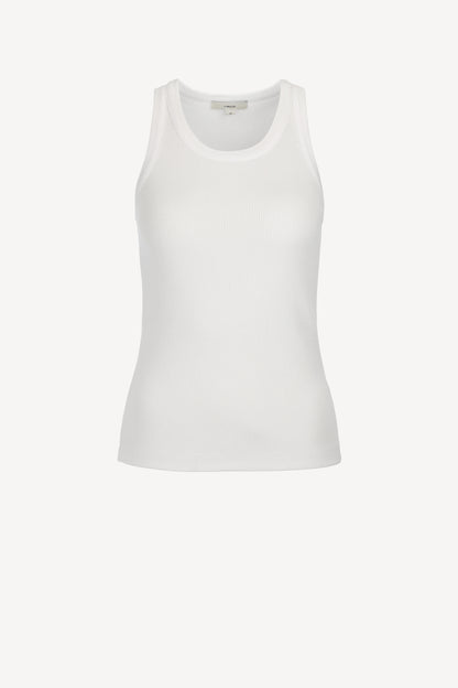 Tank Top Scoop in Optic WhiteVince - Anita Hass