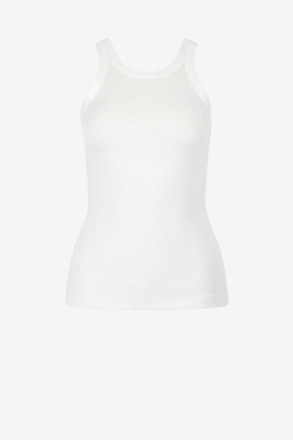 Tank Top Curved in WeißToteme - Anita Hass