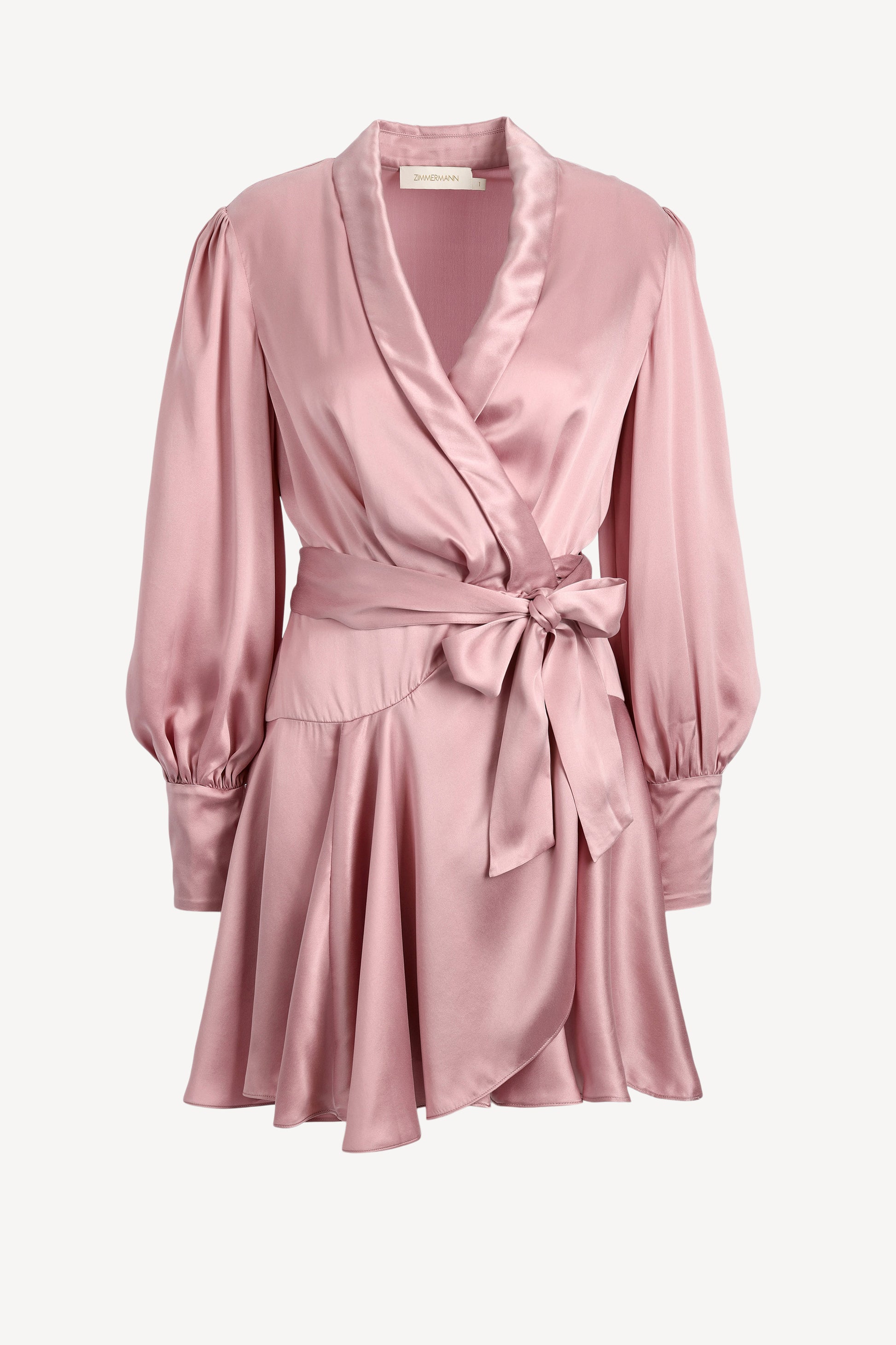 Kleid Silk Wrap Mini in PinkZimmermann - Anita Hass