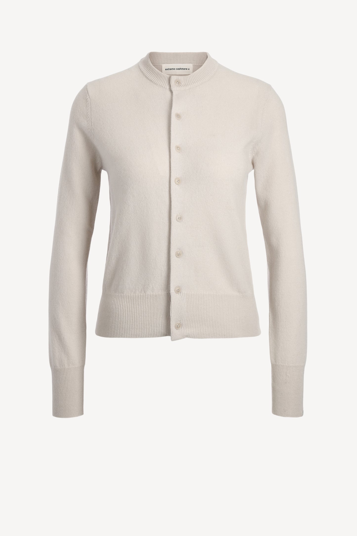 Cardigan Little 2 N° 300 in ChalkExtreme Cashmere - Anita Hass