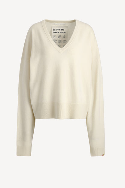 Pullover Clash N°224 in CreamExtreme Cashmere - Anita Hass