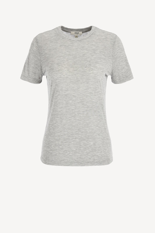 T-Shirt Annise in Grey HeatherAgolde - Anita Hass
