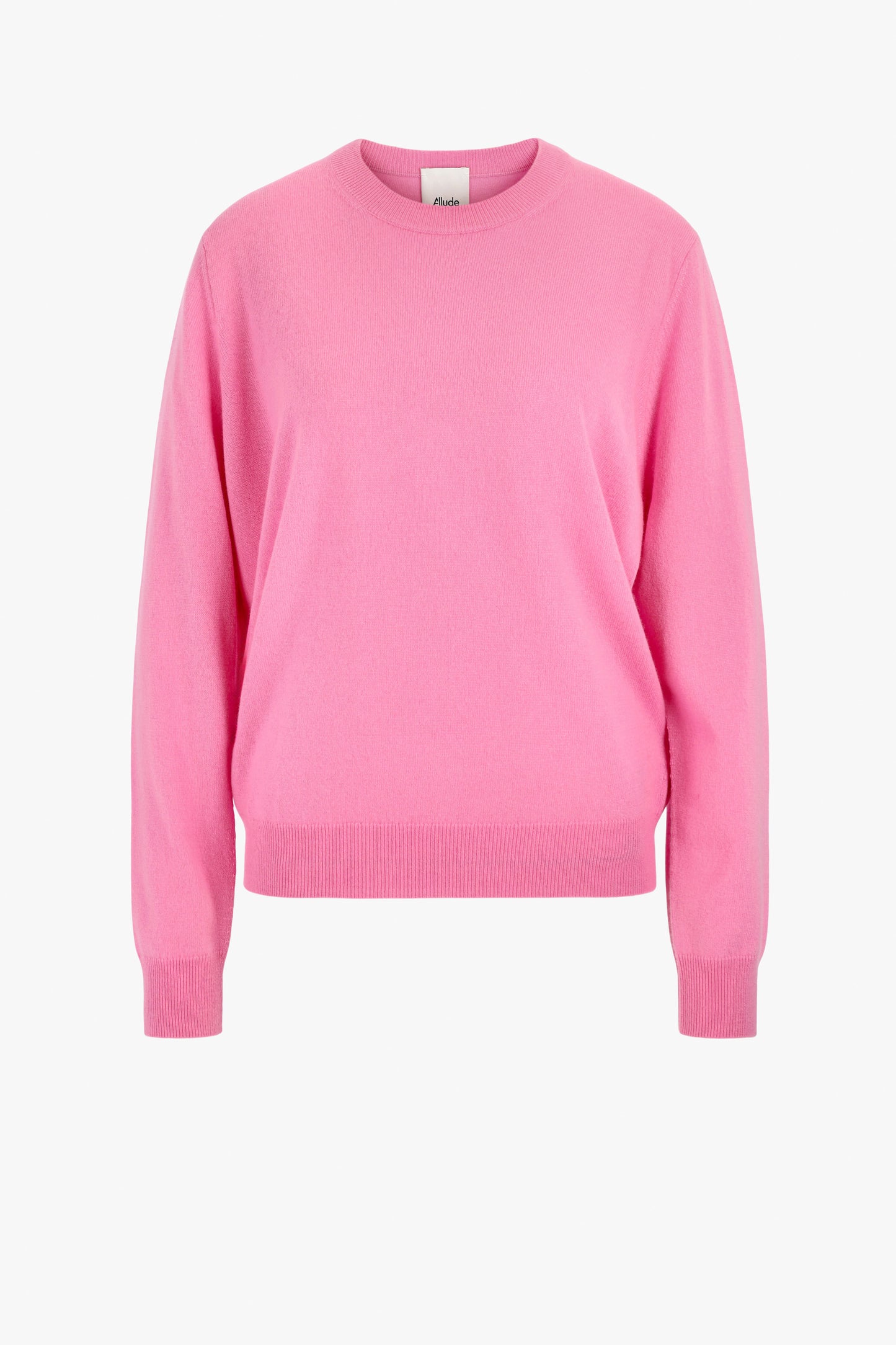 Fine Round sweater in pink