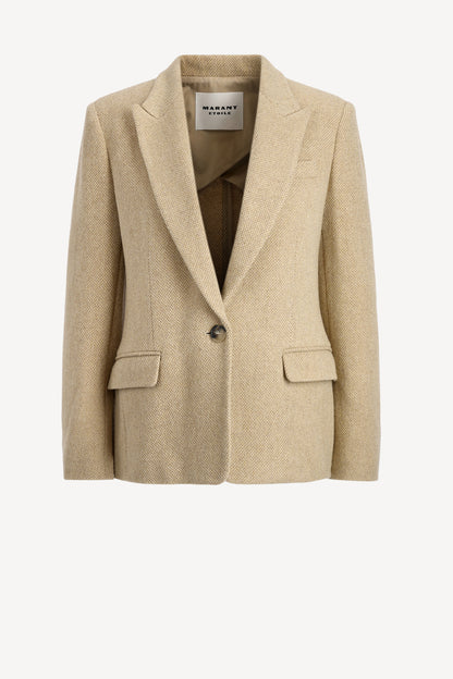 Blazer Louison in EcruMarant Etoile - Anita Hass