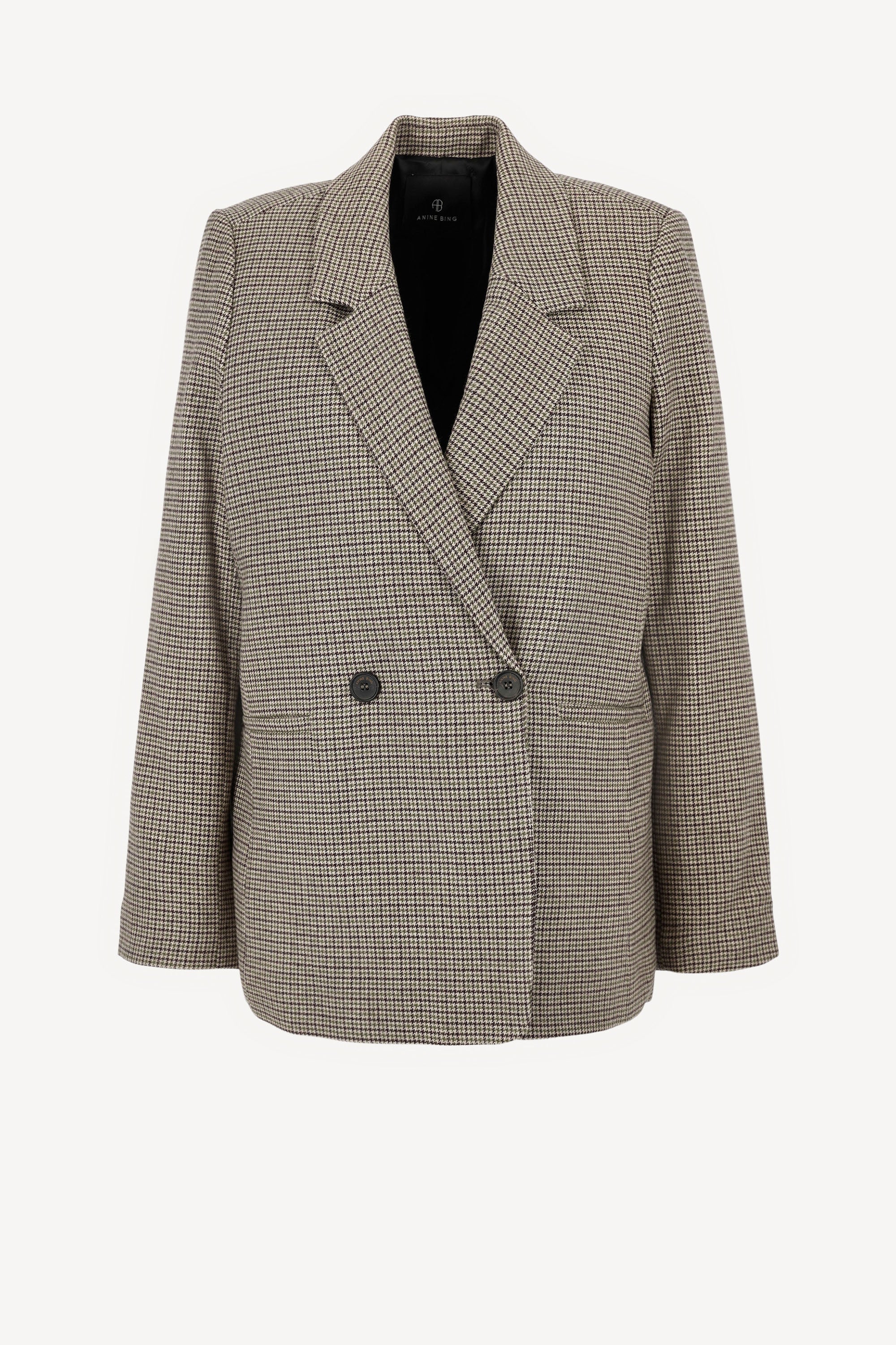 Blazer Madeleine in Houndstooth anitahass