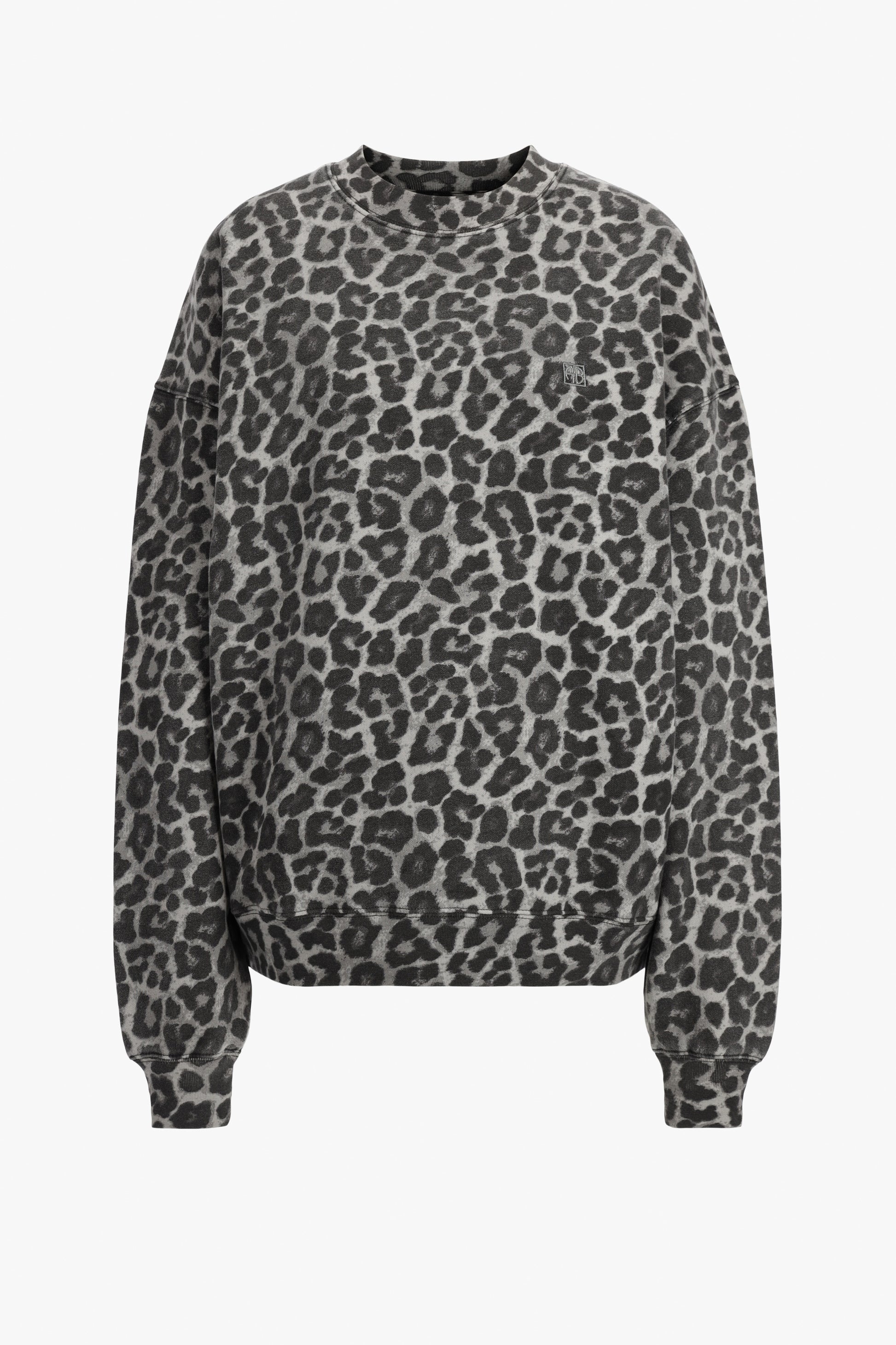 Sweatshirt Miles in Grey LeopardAnine Bing - Anita Hass