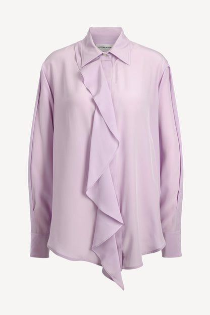 Bluse Ruffle in PetuniaVictoria Beckham - Anita Hass