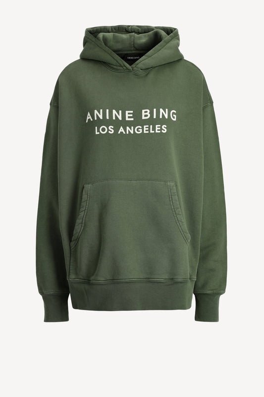 Hoodie Alto in Dark OliveAnine Bing - Anita Hass