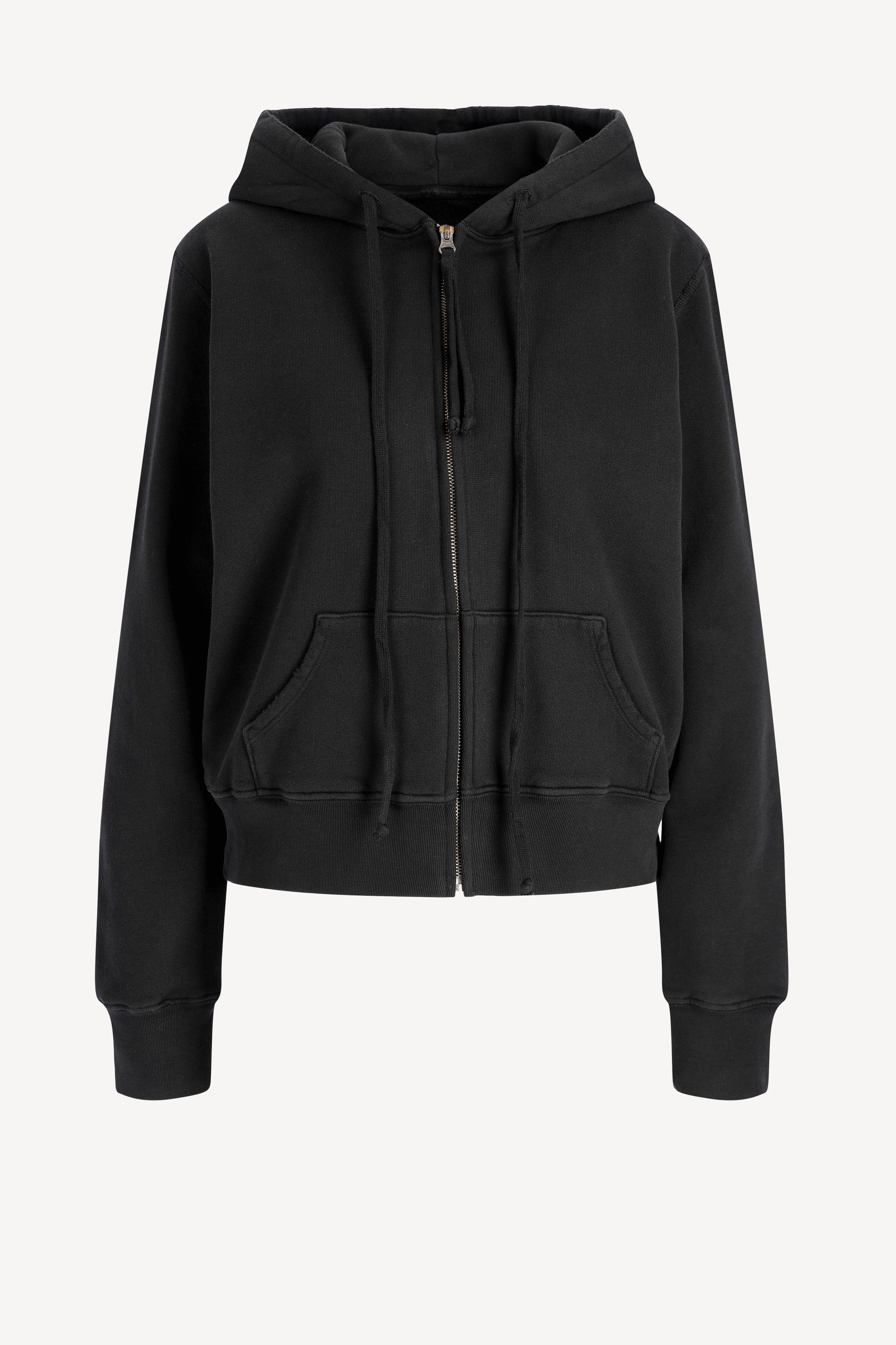 Hoodie Callie Zip Up in Washed BlackNili Lotan - Anita Hass