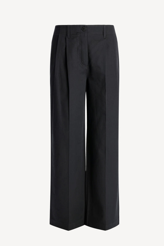 Hose Relaxed Twill in SchwarzToteme - Anita Hass