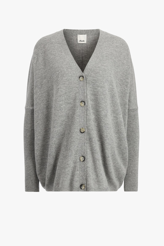 Batwing cardigan in gray