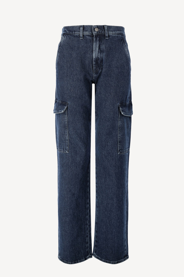 Jeans Tess Cargo in Dark Blue7 For All Mankind - Anita Hass