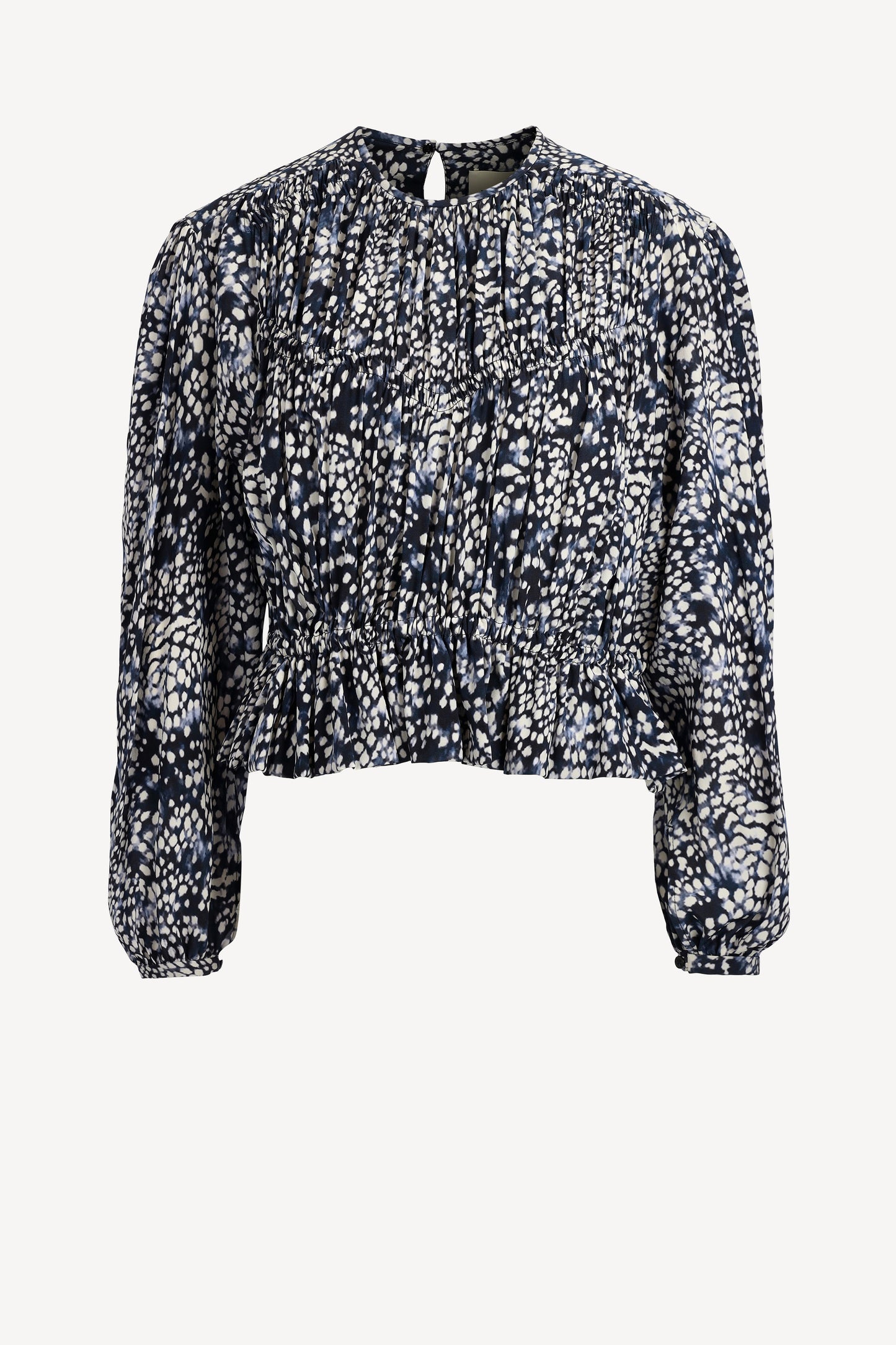 Bluse Gelina in Midnight/WhiteIsabel Marant - Anita Hass