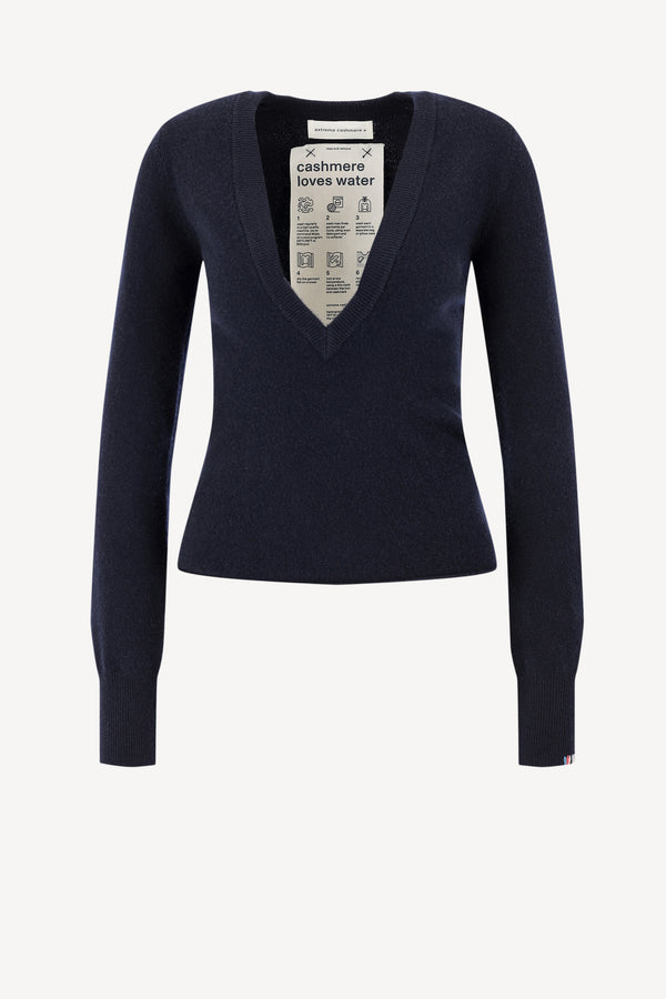 Pullover Deco N° 286 in NavyExtreme Cashmere - Anita Hass