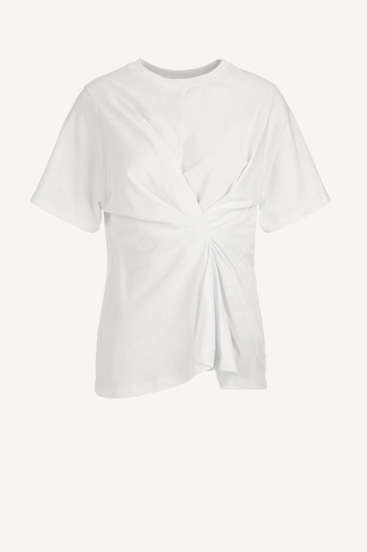 Twist T-shirt in white