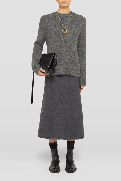 Pullover in AsphaltJil Sander - Anita Hass