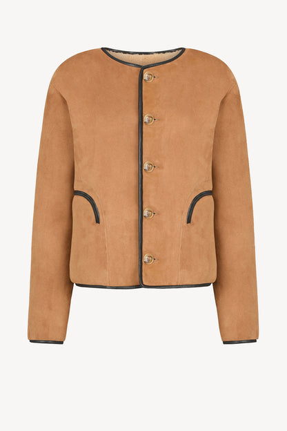 Jacke Gliss Bolero in Tatoosh Camel