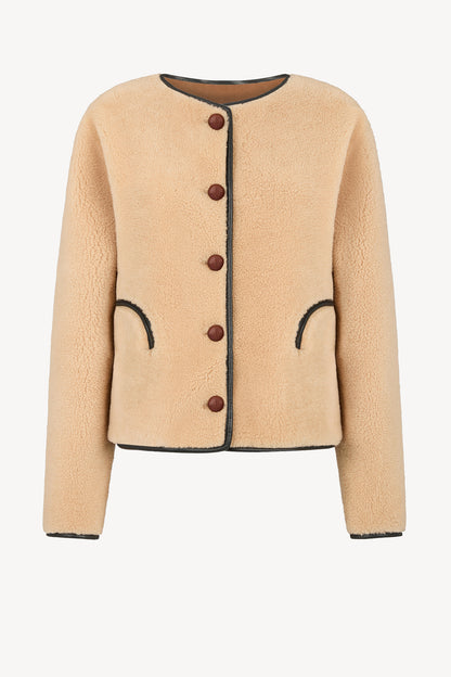 Jacke Gliss Bolero in Tatoosh Camel