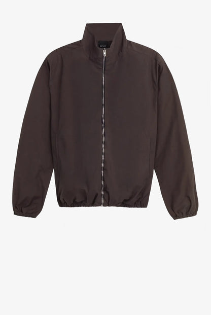 Kyoto Windbreaker Jacket in Chocolate