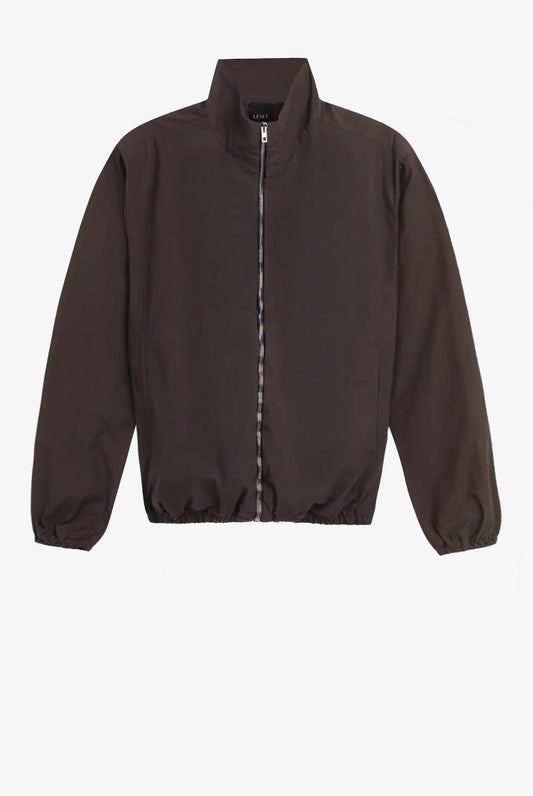 Kyoto Windbreaker Jacket in Chocolate