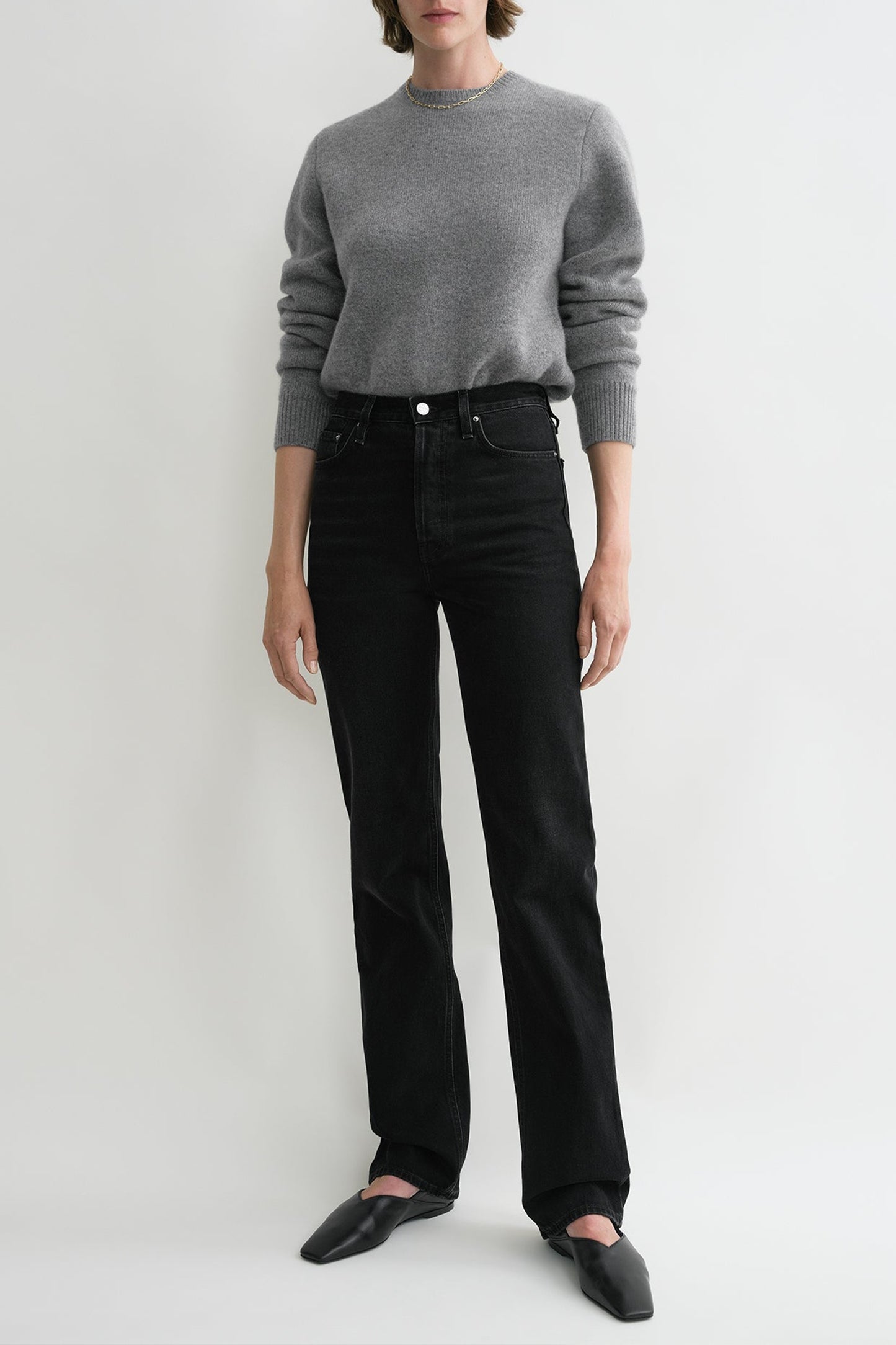 Jeans Classic Cut in SchwarzToteme - Anita Hass