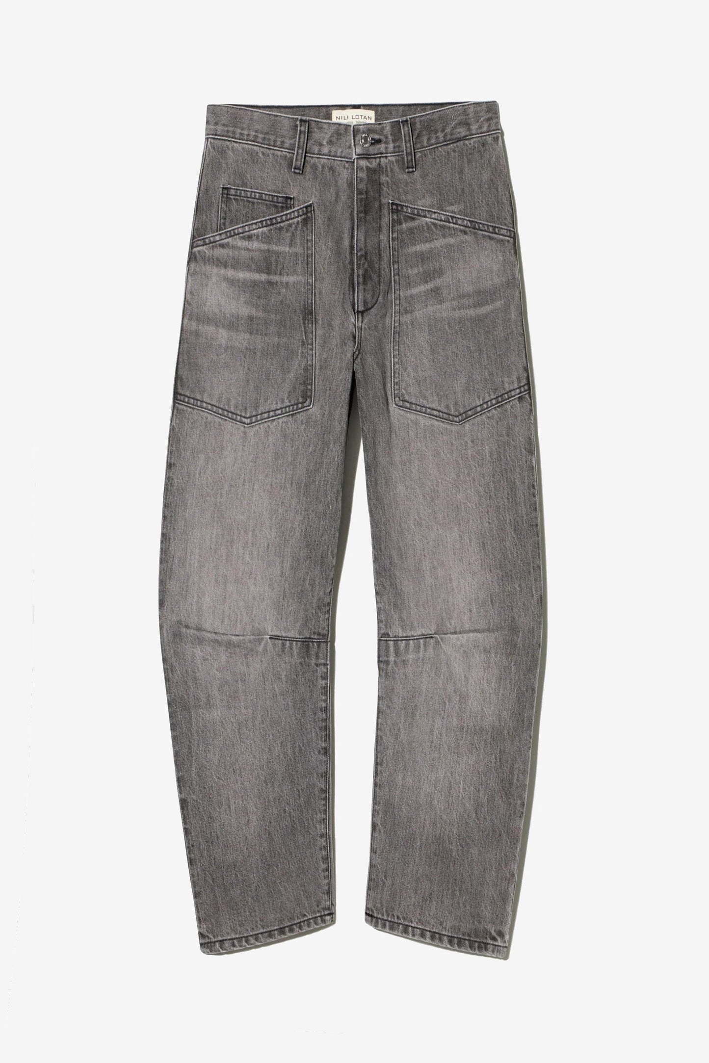 Vaqueros Shon en gris ceniza
