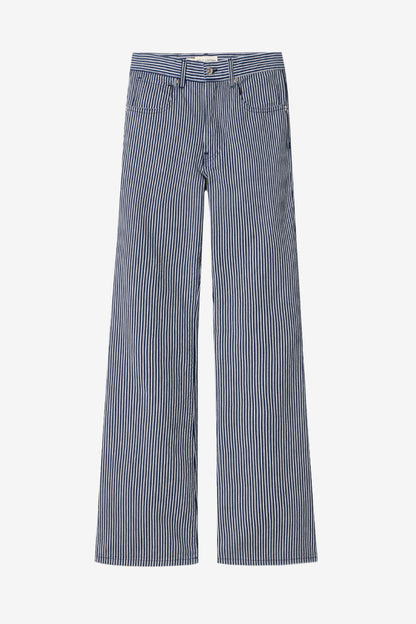 Celia jeans in Railroad Striped