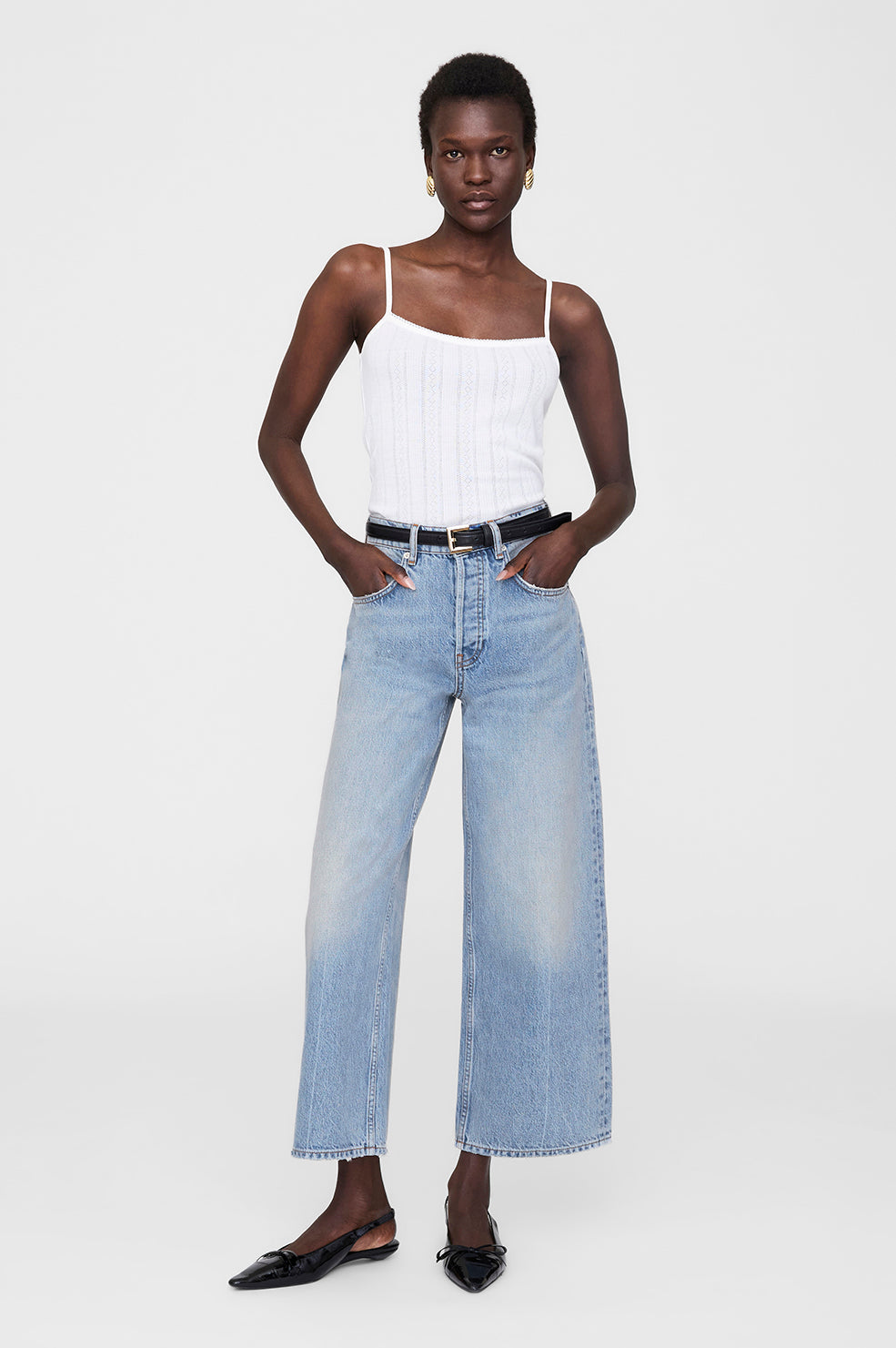 Jeans Heath in Blizzard BlueAnine Bing - Anita Hass