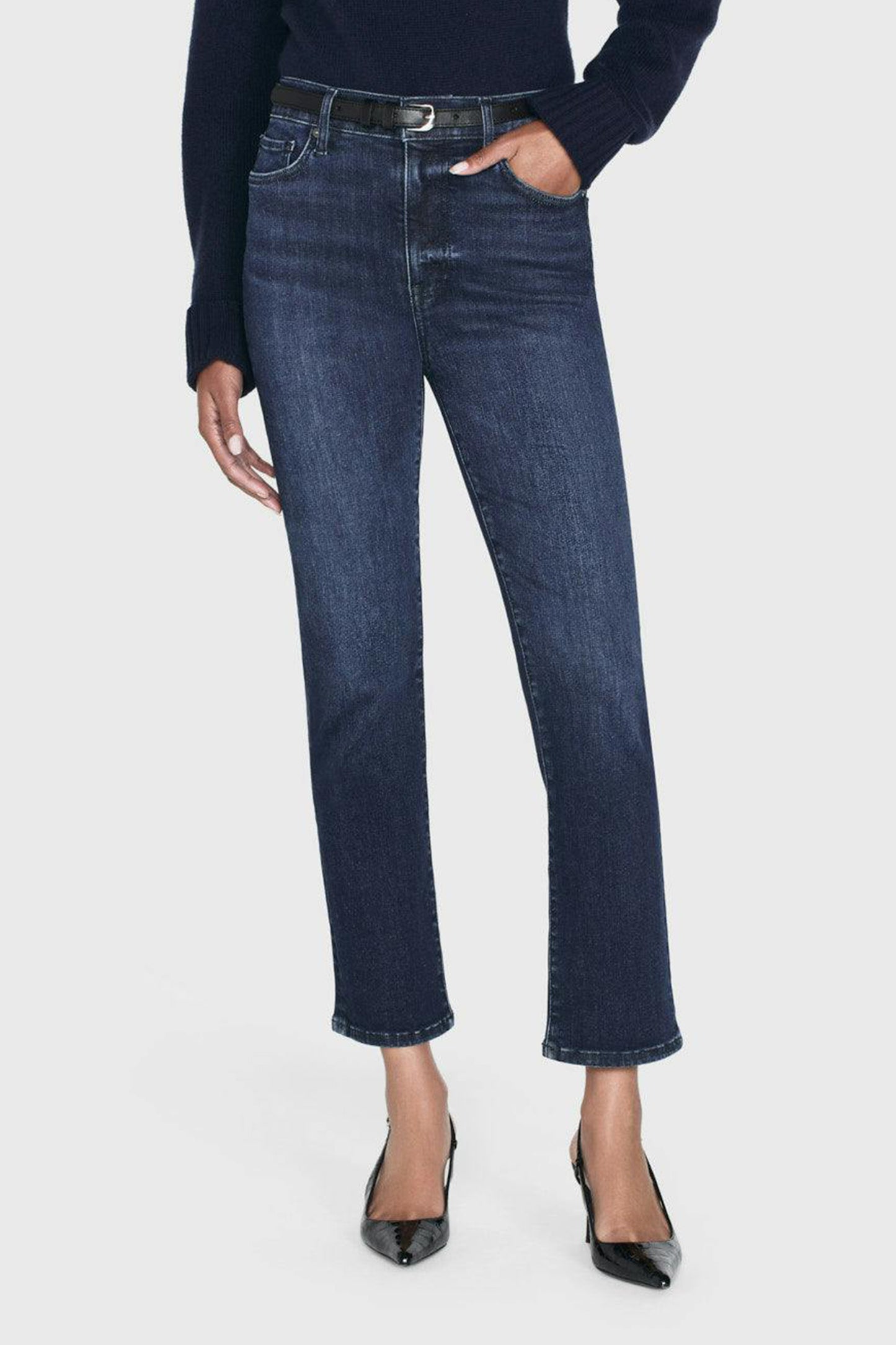 Jeans Le High Straight in DanteFrame - Anita Hass