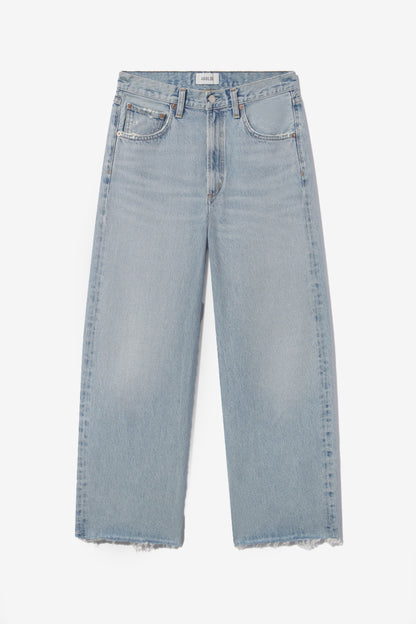 Jeans Low Curve Fray in ForceAgolde - Anita Hass