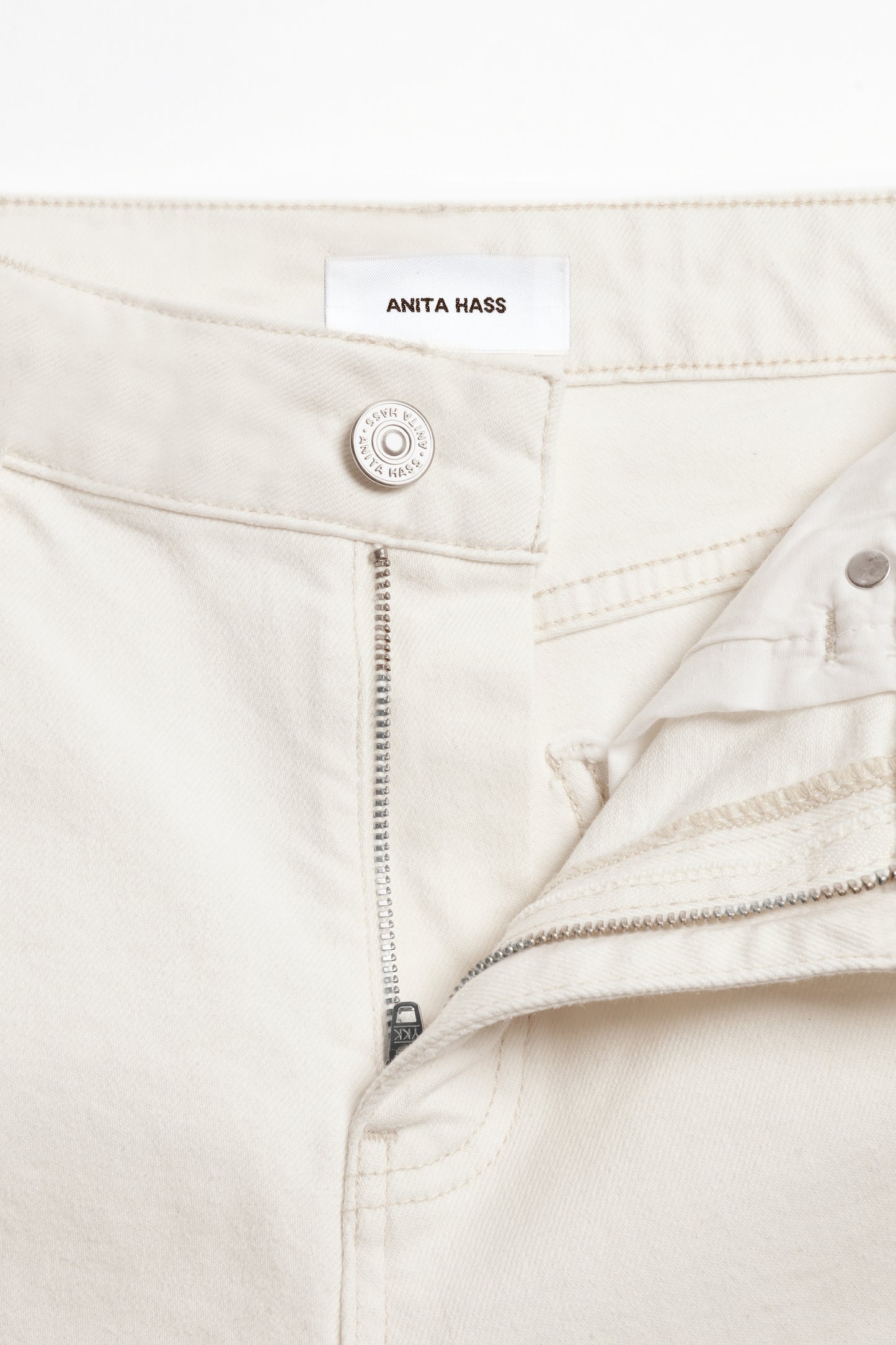 Jeans The Wide Leg in EcruAnita Hass - Anita Hass