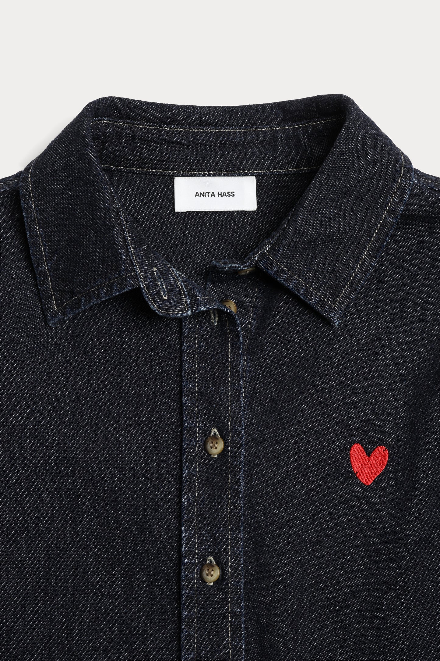 Jeansbluse Classic in Raw DenimAnita Hass - Anita Hass