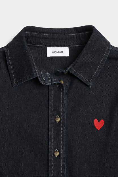 Jeansbluse Classic in Raw DenimAnita Hass - Anita Hass