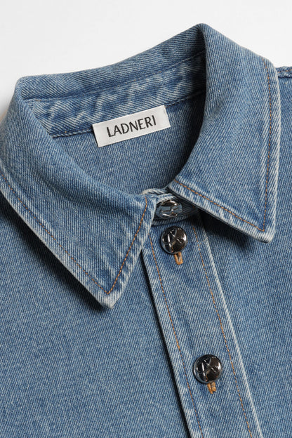 Denim Shirt Bonnie in Light Blue
