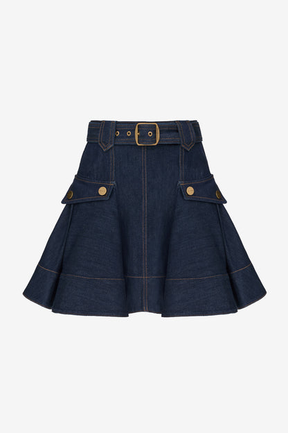 Jeansrock Cargo in Harbour BlueZimmermann - Anita Hass